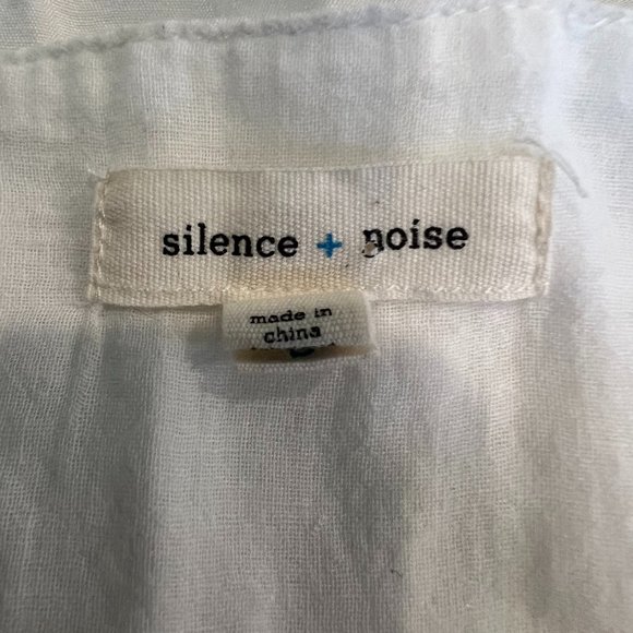 Urban Outfitters Silence + Noise White Halter Top Cropped Small - Picture 7 of 7